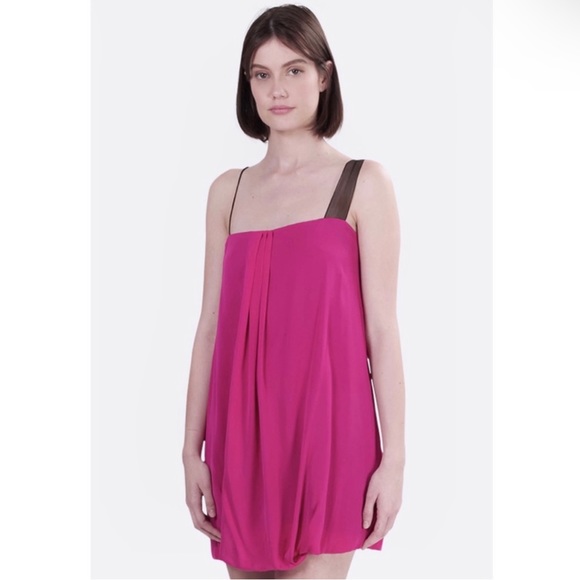 ALEXANDER WANG PINK SLIP MINI DRESS - Picture 4 of 11